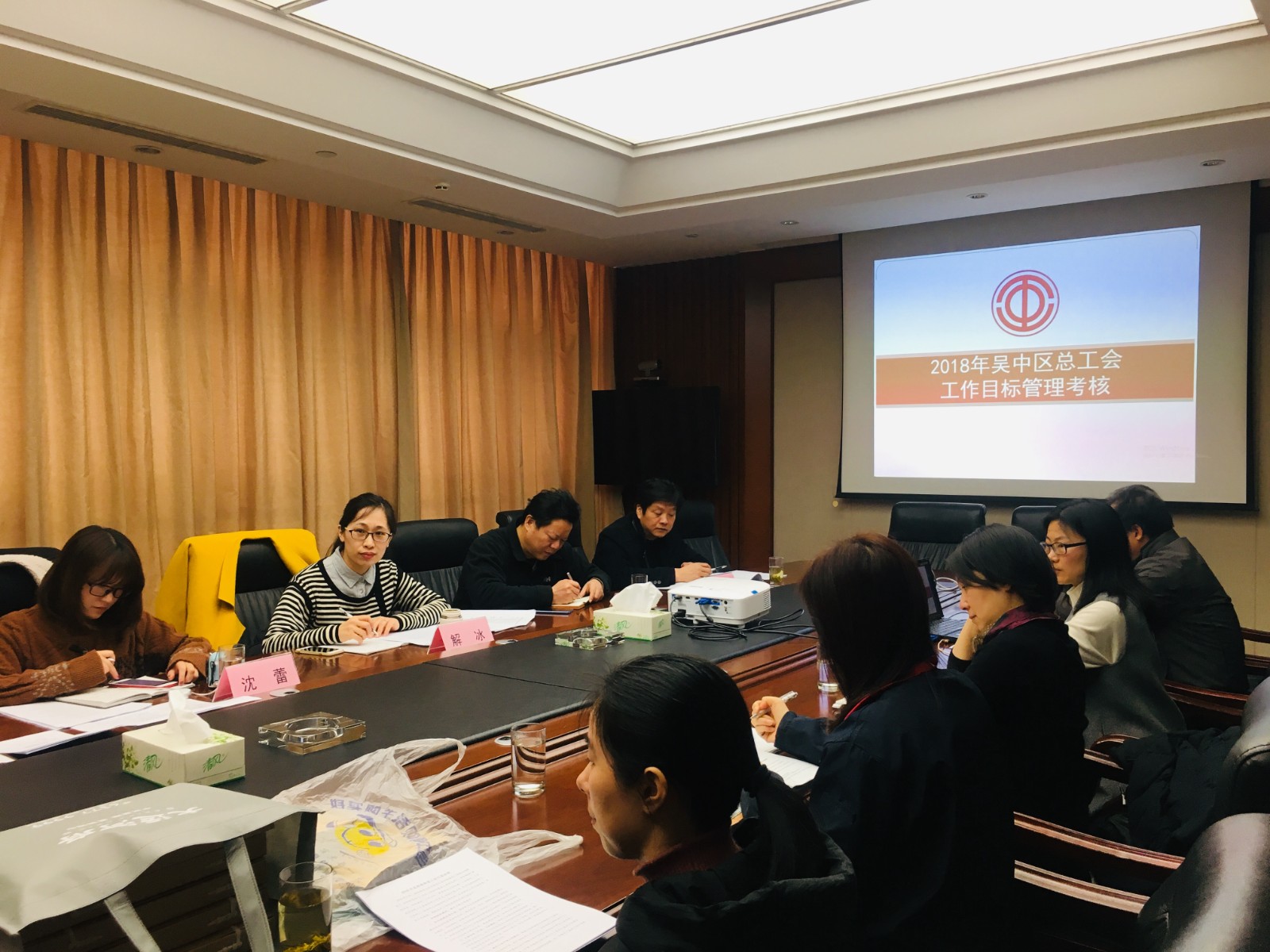 吳中區(qū)總工會(huì)來(lái)公司對(duì)2018年...